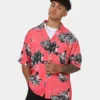 Loiter Motorsport Ultra Button Up Shirt Pink