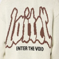 Loiter Void Knit Sweater Off White -Nuvora Fit Sales 02039718 YO007 mens 0050