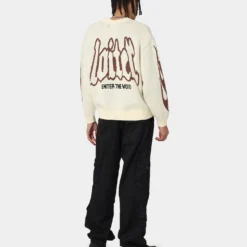 Loiter Void Knit Sweater Off White -Nuvora Fit Sales 02039718 YO007 mens 0080
