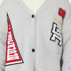 Lifted Anchors "Honors" Cardigan Light Grey -Nuvora Fit Sales 02039779 YL210 mens 0040