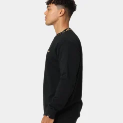 Ellesse Flamio Crewneck Black -Nuvora Fit Sales 02039816 YB001 mens 0060