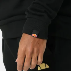 Ellesse Flamio Crewneck Black -Nuvora Fit Sales 02039816 YB001 mens 0070