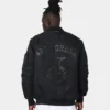 The Anti Order Antidote Oversized Bomber Jacket Black/Black