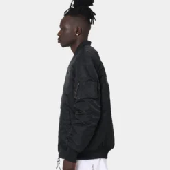 The Anti Order Antidote Oversized Bomber Jacket Black/Black -Nuvora Fit Sales 02040002 YB015 mens 070