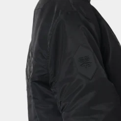 The Anti Order Antidote Oversized Bomber Jacket Black/Black -Nuvora Fit Sales 02040002 YB015 mens 090