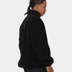 Carré Motion Fleece 3/4 Zip Jacket Black -Nuvora Fit Sales 02040070 YB001 mens 0050