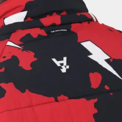 The Anti Order Storm Camo Puffer Jacket Black/Red/White -Nuvora Fit Sales 02040074 YB057 mens 080