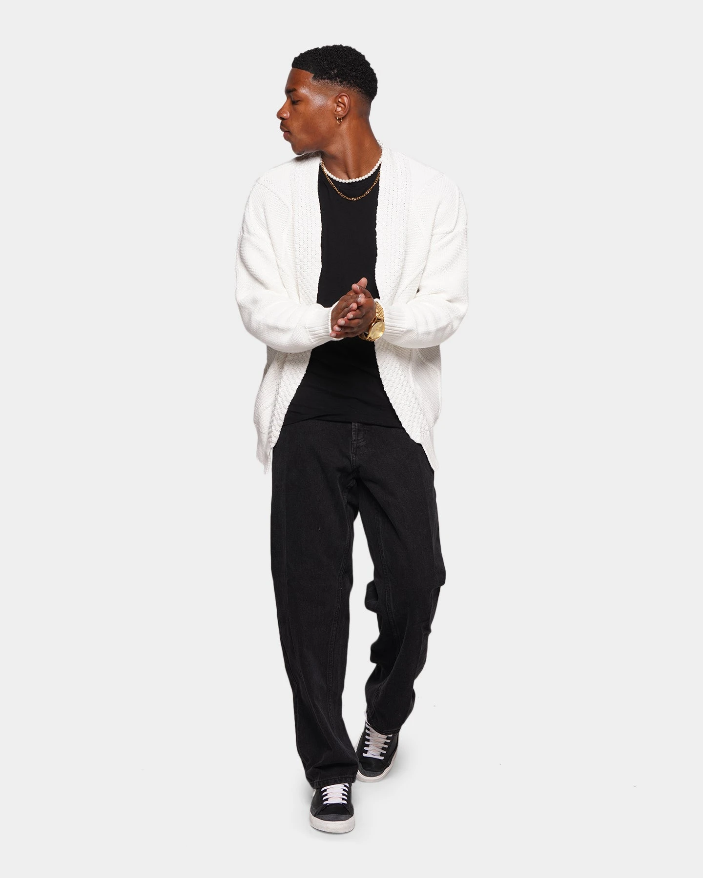 XXIII Lucas Cardigan White 4 XXIII Lucas Cardigan White - Image 2