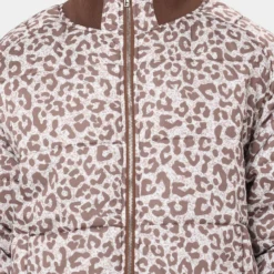 XXIII Leopard Print Puffer Jacket Leopard 11 XXIII Leopard Print Puffer Jacket Leopard -Nuvora Fit Sales 02040145 YL001 mens 0030
