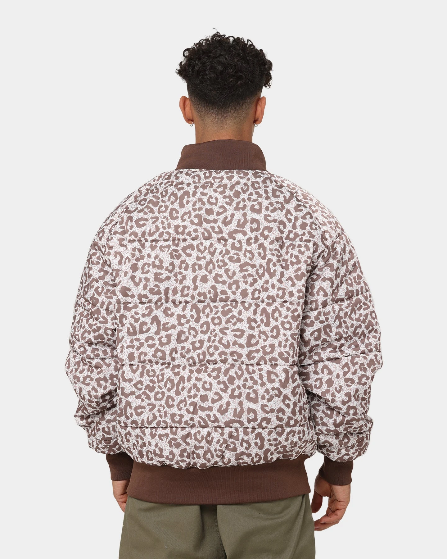 XXIII Leopard Print Puffer Jacket Leopard 6 XXIII Leopard Print Puffer Jacket Leopard - Image 4