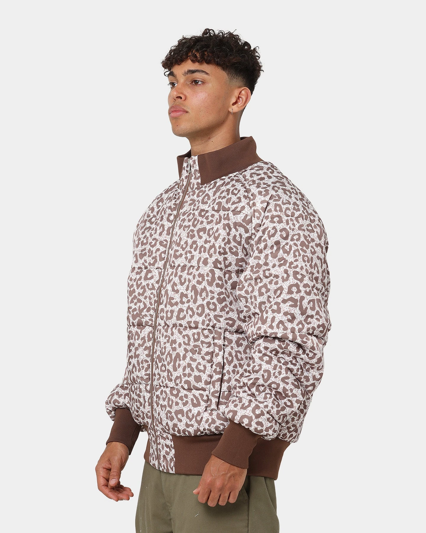 XXIII Leopard Print Puffer Jacket Leopard 8 XXIII Leopard Print Puffer Jacket Leopard - Image 6