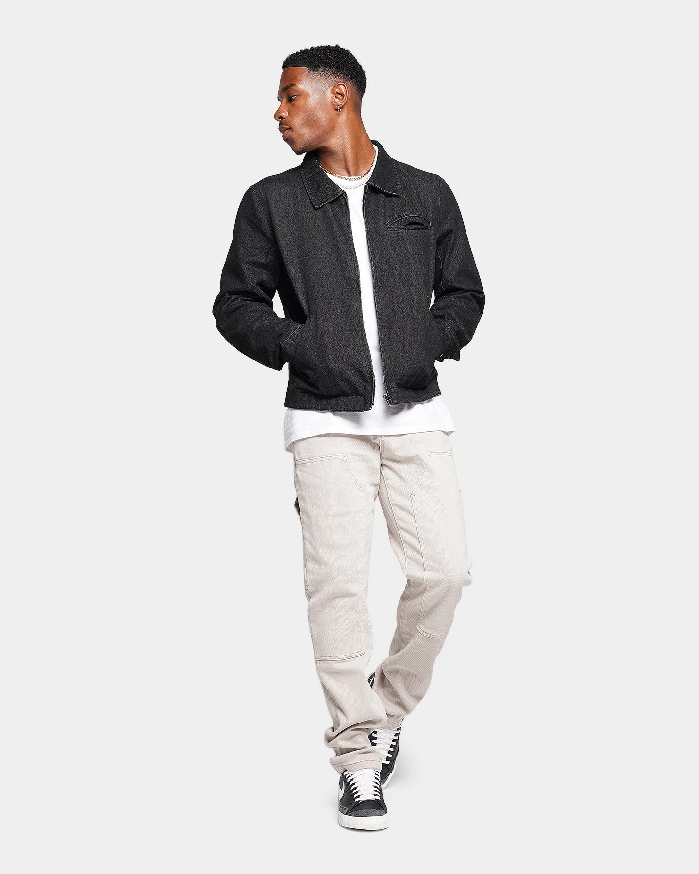 XXIII Oliver Washed Denim Jacket Black 4 XXIII Oliver Washed Denim Jacket Black - Image 2