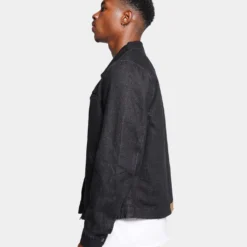 XXIII Oliver Washed Denim Jacket Black 13 XXIII Oliver Washed Denim Jacket Black -Nuvora Fit Sales 02040148 YB001 mens 0060