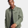 XXIII Oliver Washed Denim Jacket Olive -Nuvora Fit Sales 02040148 YO100 mens 0010