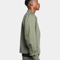 XXIII Oliver Washed Denim Jacket Olive -Nuvora Fit Sales 02040148 YO100 mens 0050