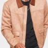 XXIII Suede Zip Up Jacket Brown -Nuvora Fit Sales 02040149 YX300 mens 0010
