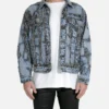 MNML Boro Paisley Trucker Jacket Blue/Black 1 MNML Boro Paisley Trucker Jacket Blue/Black -Nuvora Fit Sales 02040215 YX014 mens 0010 0c4d0457 0194 4f09 bd2c e762a29dd843