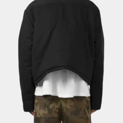 MNML Cropped Puffer Jacket Vintage Black 11 MNML Cropped Puffer Jacket Vintage Black -Nuvora Fit Sales 02040845 YV009 mens 0030