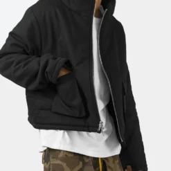 MNML Cropped Puffer Jacket Vintage Black 15 MNML Cropped Puffer Jacket Vintage Black -Nuvora Fit Sales 02040845 YV009 mens 0070