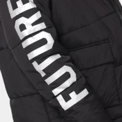The Anti Order Hyphen ATD Puffer Jacket V2 Black/Silver -Nuvora Fit Sales 02040916 YB011 mens 0100