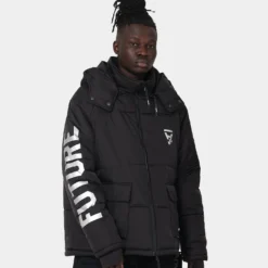 The Anti Order Hyphen ATD Puffer Jacket V2 Black/Silver -Nuvora Fit Sales 02040916 YB011 mens 060