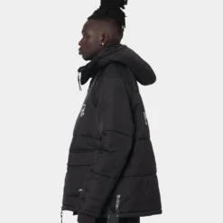 The Anti Order Hyphen ATD Puffer Jacket V2 Black/Silver -Nuvora Fit Sales 02040916 YB011 mens 070