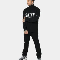 Saint Morta Provincial Sweater Black/White -Nuvora Fit Sales 02041012 YB012 mens 0020