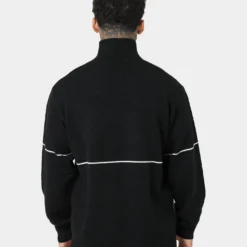 Saint Morta Provincial Sweater Black/White -Nuvora Fit Sales 02041012 YB012 mens 0040