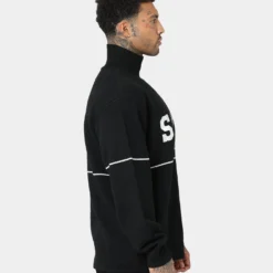 Saint Morta Provincial Sweater Black/White -Nuvora Fit Sales 02041012 YB012 mens 0050