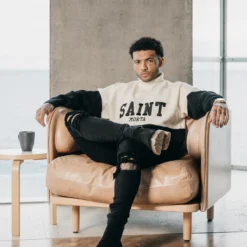 Saint Morta Provincial Sweater Cream/Black