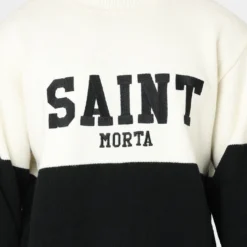 Saint Morta Provincial Sweater Cream/Black -Nuvora Fit Sales 02041012 YC603 mens 0030