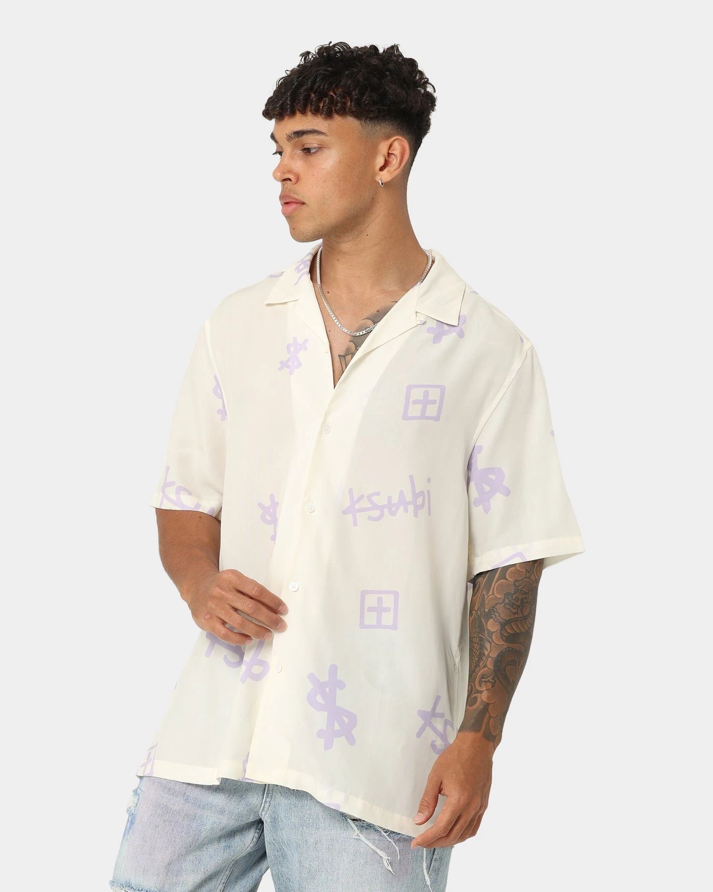 Ksubi Kash Box Resort Shirt White 3 Ksubi Kash Box Resort Shirt White