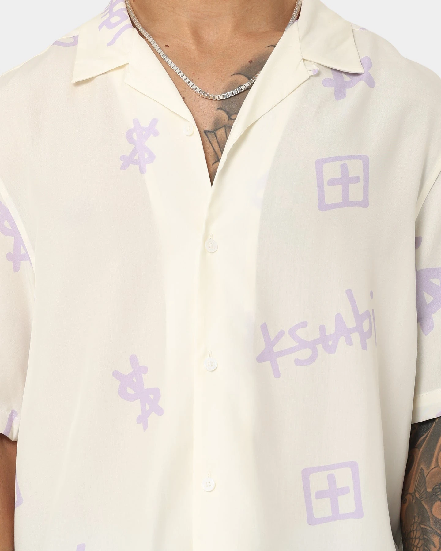 Ksubi Kash Box Resort Shirt White 5 Ksubi Kash Box Resort Shirt White - Image 3