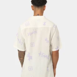 Ksubi Kash Box Resort Shirt White 12 Ksubi Kash Box Resort Shirt White -Nuvora Fit Sales 02041088 YW100 mens 0040