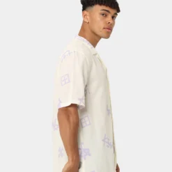 Ksubi Kash Box Resort Shirt White 13 Ksubi Kash Box Resort Shirt White -Nuvora Fit Sales 02041088 YW100 mens 0050