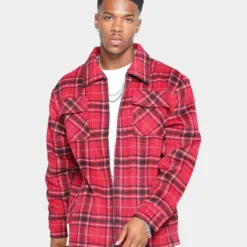 XXIII Charlie Flannel Jacket Red/Black