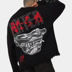 Loiter Honour Knit Sweater Black