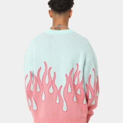 Loiter Inferno Knit Sweater Blue -Nuvora Fit Sales 02041912 YX001 mens 0040