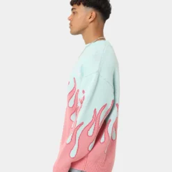 Loiter Inferno Knit Sweater Blue -Nuvora Fit Sales 02041912 YX001 mens 0060