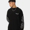 404 Destroyer Knit Sweater Black -Nuvora Fit Sales 02041917 YB001 mens 0010