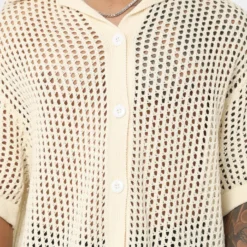 404 Coastal Button Up Off White 10 404 Coastal Button Up Off White -Nuvora Fit Sales 02041970 YO007 mens 0030