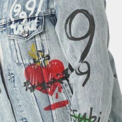 Ksubi X Juice Wrld Classic Jacket Juice Trip -Nuvora Fit Sales 02042050 YJ027 mens 0090