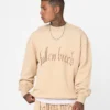 Fallen Breed Logo Crewneck Nude -Nuvora Fit Sales 02042092 YN341 mens 0010