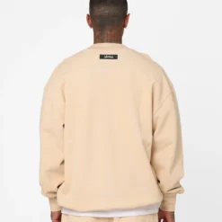 Fallen Breed Logo Crewneck Nude -Nuvora Fit Sales 02042092 YN341 mens 0040