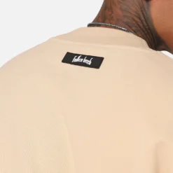 Fallen Breed Logo Crewneck Nude -Nuvora Fit Sales 02042092 YN341 mens 0070