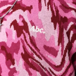 Advisory Board Crystals ABC. 123. Warped Camo Crewneck Rubellite Pink -Nuvora Fit Sales 02042368 YR266 mens 0070