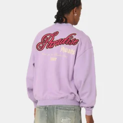 Loiter Paradise Crewneck Lilac -Nuvora Fit Sales 02042439 YL300 mens 0020