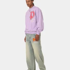 Loiter Paradise Crewneck Lilac -Nuvora Fit Sales 02042439 YL300 mens 0030