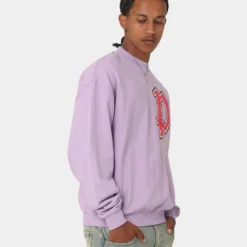 Loiter Paradise Crewneck Lilac -Nuvora Fit Sales 02042439 YL300 mens 0060