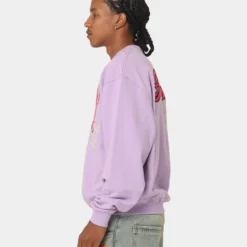 Loiter Paradise Crewneck Lilac -Nuvora Fit Sales 02042439 YL300 mens 0070